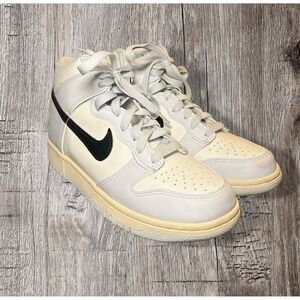 Nike Dunk High Fossil Stone Black Sail Youth Size 6